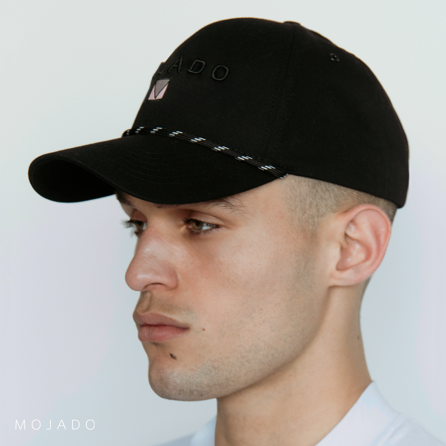 Black Uniform Snapback Cap