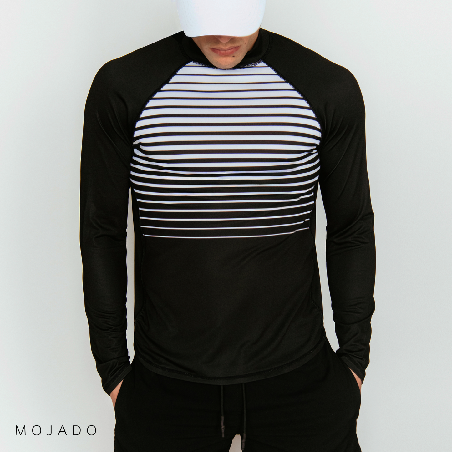 Horizon Stripe Rash Guard