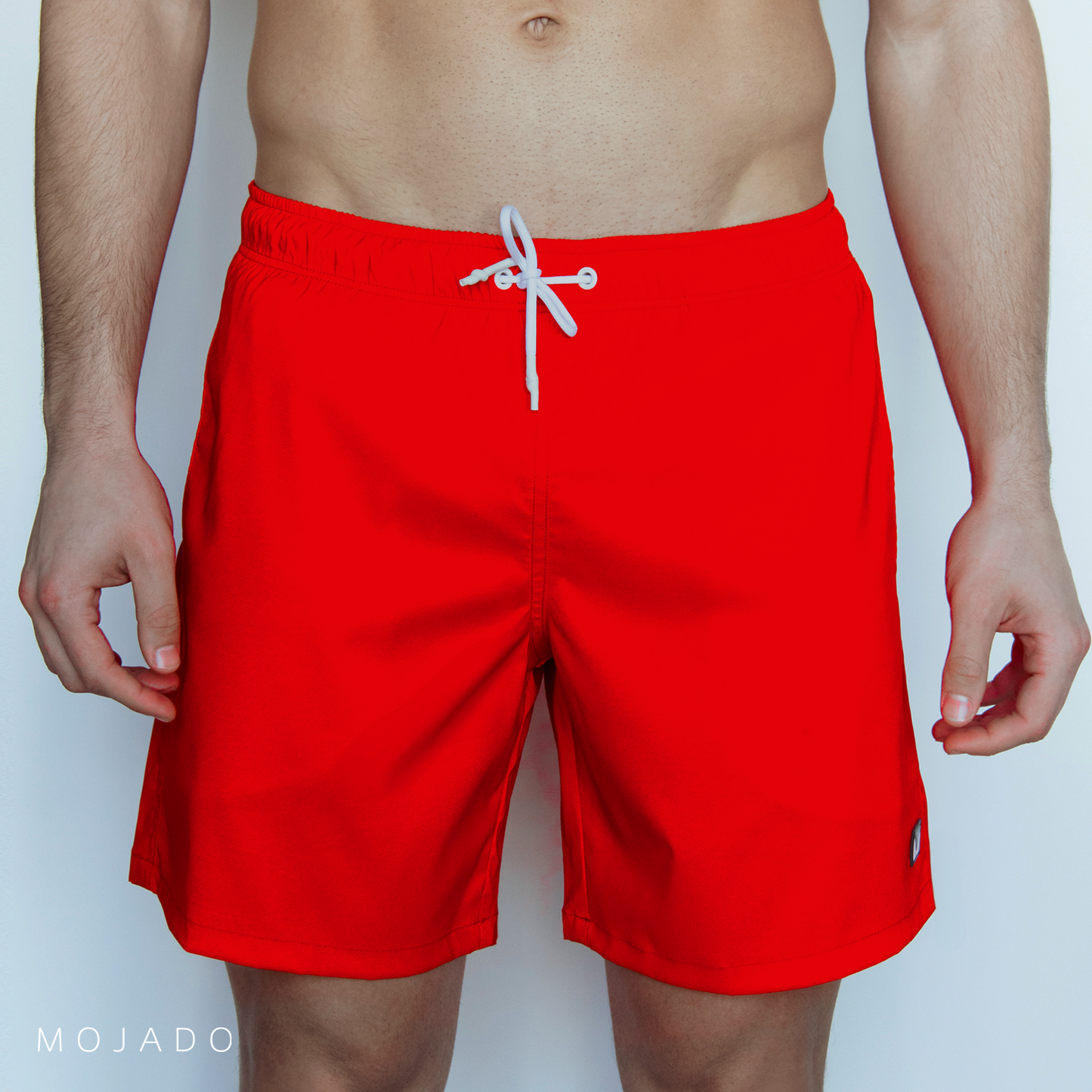 Red Uniform 7" Swim Trunk