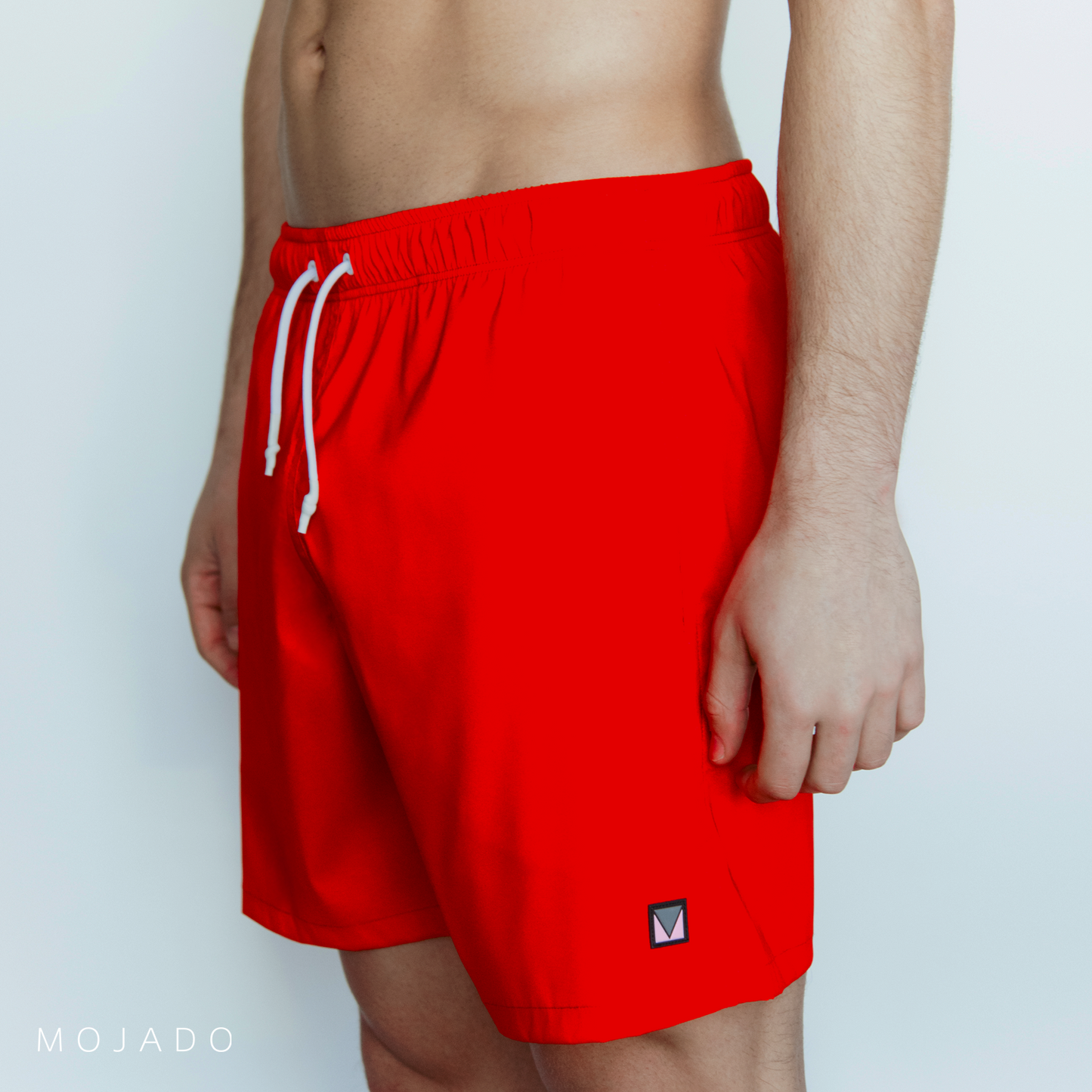 Red Uniform 7" Swim Trunk