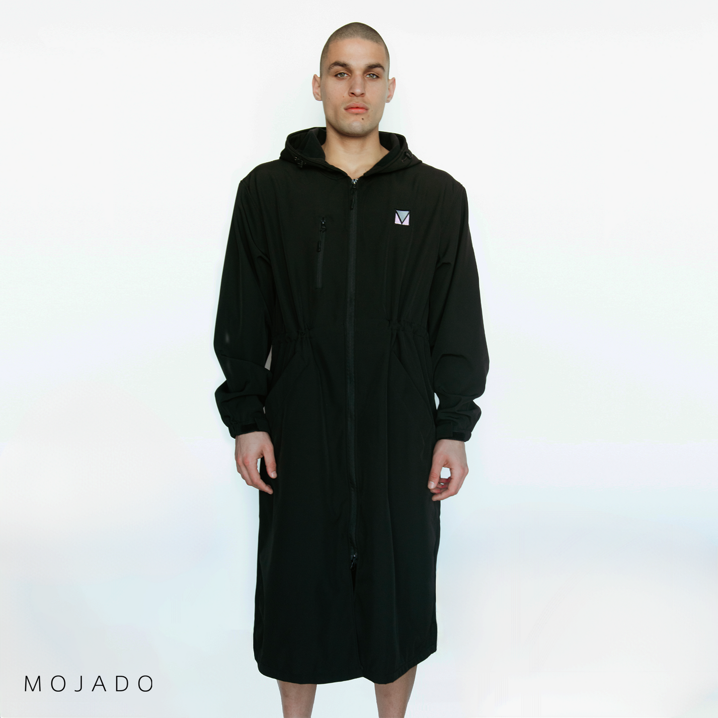 Black Uniform Swim Parka